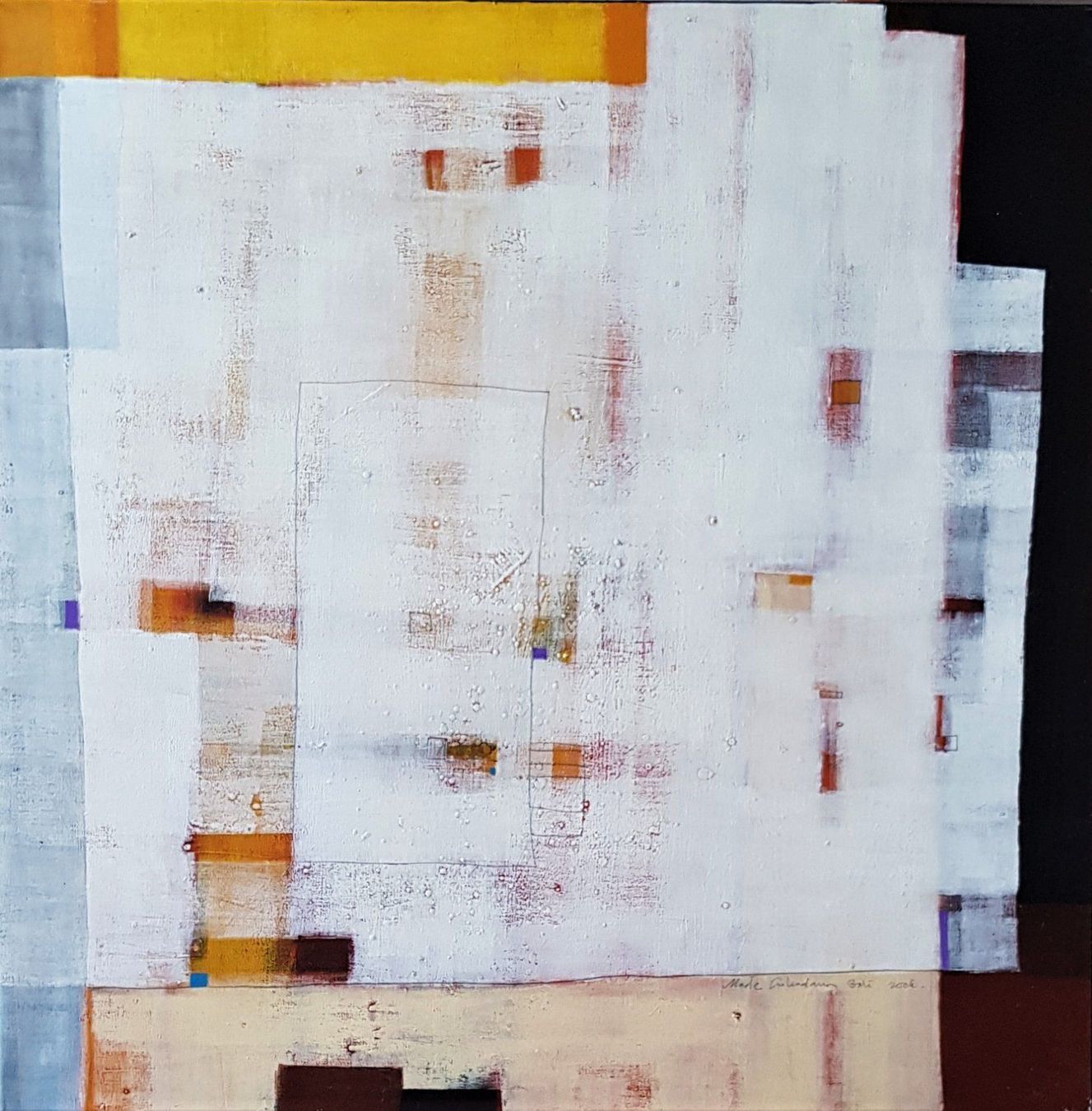 Gemälde: Schönes Original von Sukadana 100x100 – Gebraucht aus Uetliburg SG von Adrianm