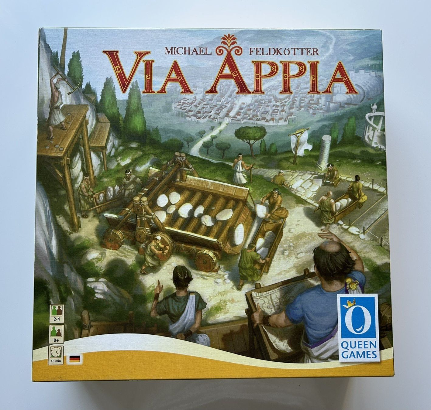 Giochi: Brettspiel "Via Appia" - Queen Games – Nuovo (secondo la descrizione) da Baar venduto da WhatTheFunk01