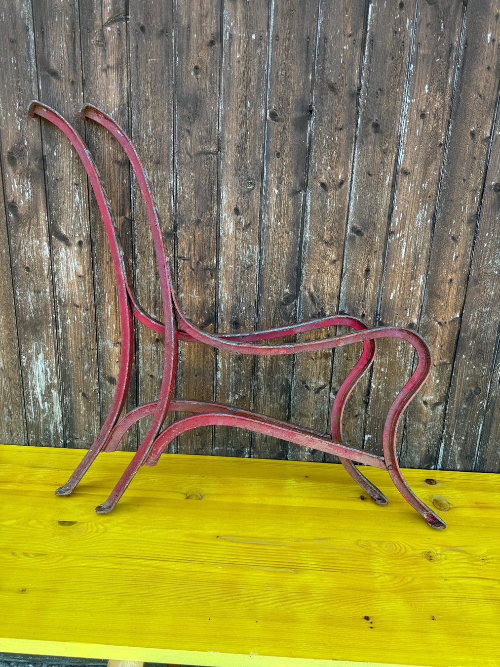 Panchine: Metallgestell zu Gartenbank – Usato da Winikon venduto da Luzern330 4