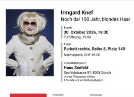 Irmgard Knef, Theater am Hechtplatz