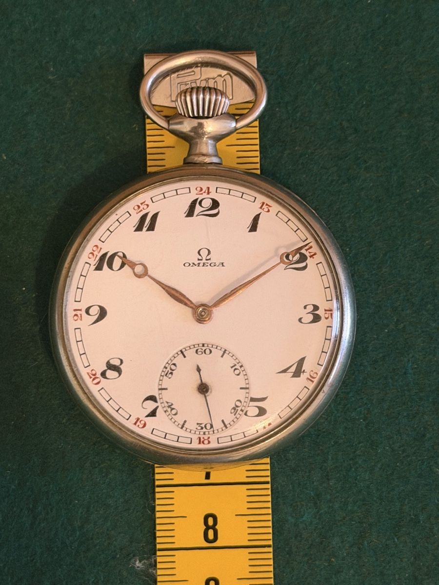 Omega Orologi: Omega Taschenuhr – Usato da Basel venduto da barracuda360 1