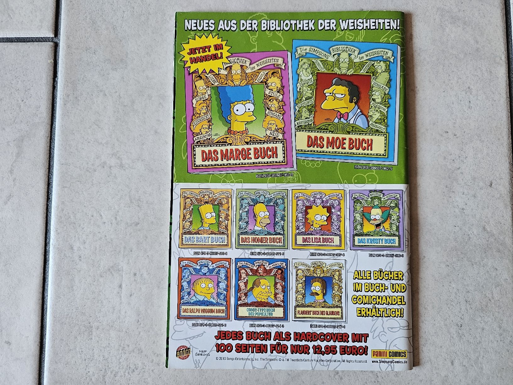 Comics: Simpsons Super Spektakel  -  Heft #4 – Gebraucht aus Schneisingen von backstore24 1