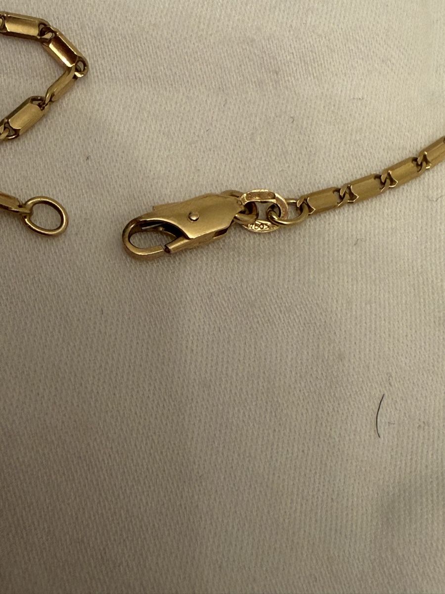 Catenine: Goldkette 18 Karat mit Anhänger  – Usato da Allschwil venduto da Figidindia 1