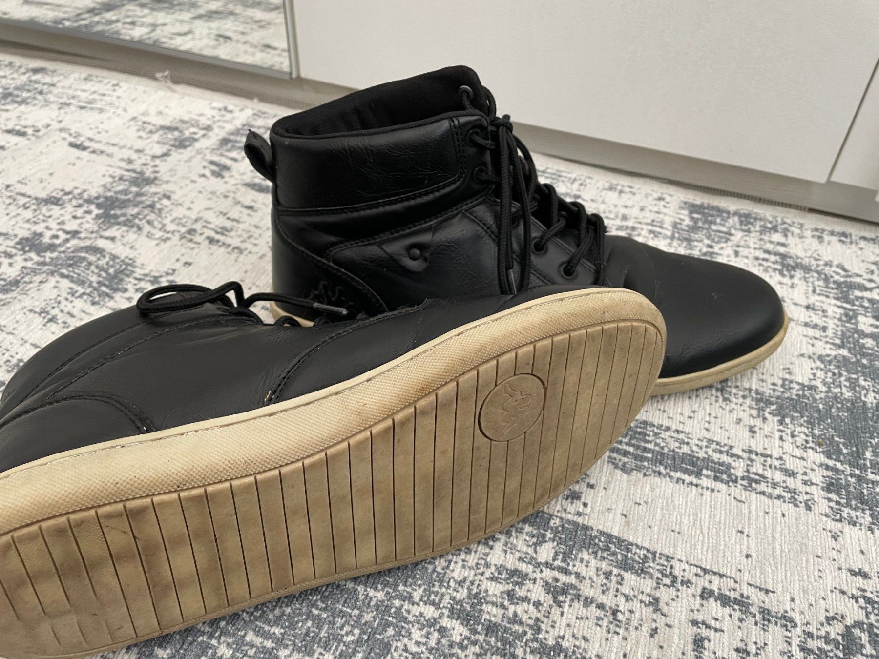 Kappa Scarpe da uomo: Kappa - Black Boots – Usato da Chiasso venduto da Er_Mon 3