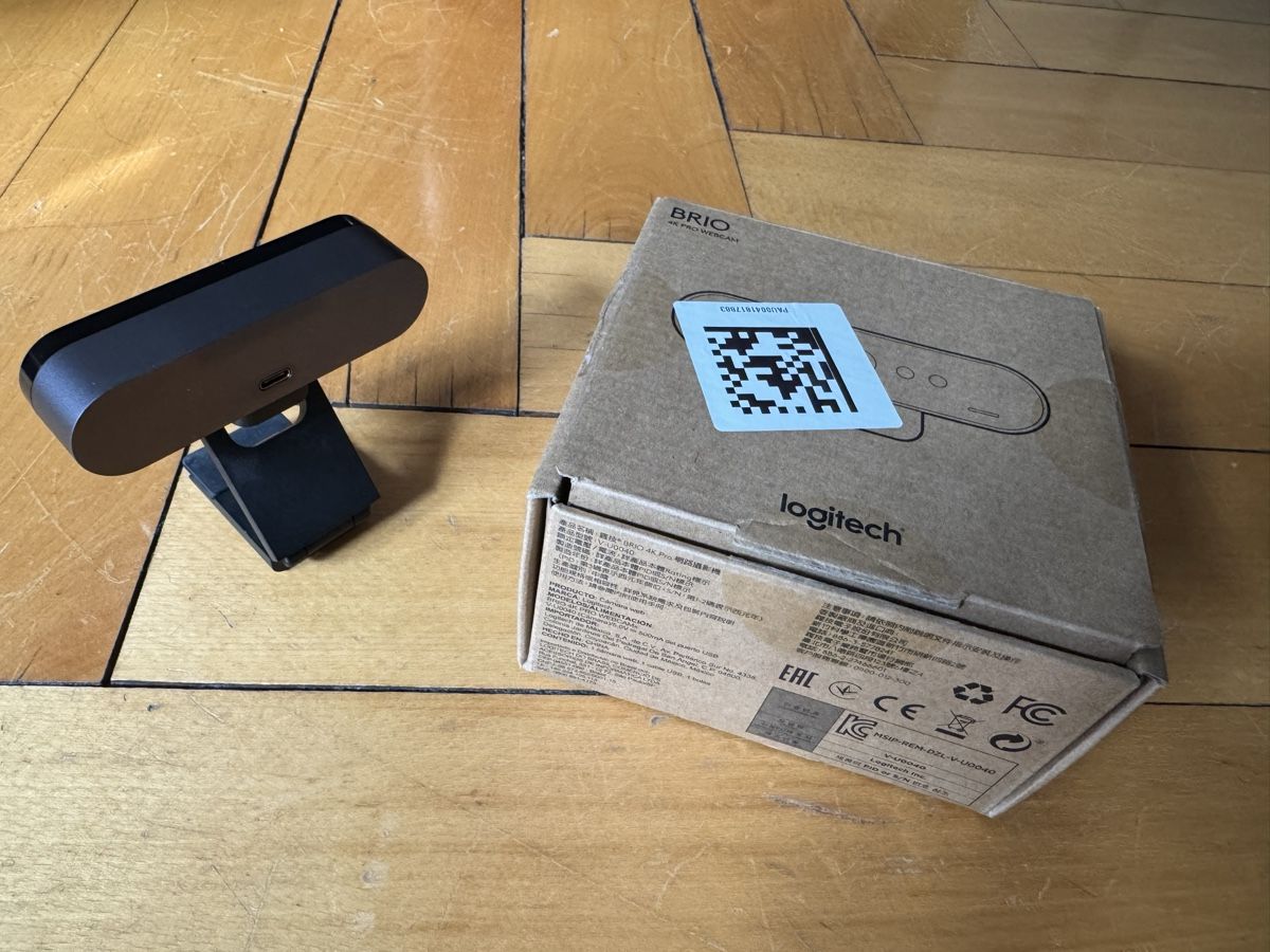 Logitech Webcams: Logitech BRIO 4K Pro Webcam – Gebraucht aus Zürich von ale_vfk6 3