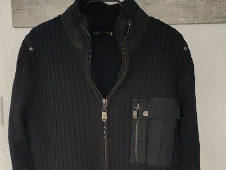 Herren Strickjacke Schwarz, Grösse M/L Top Zustand!