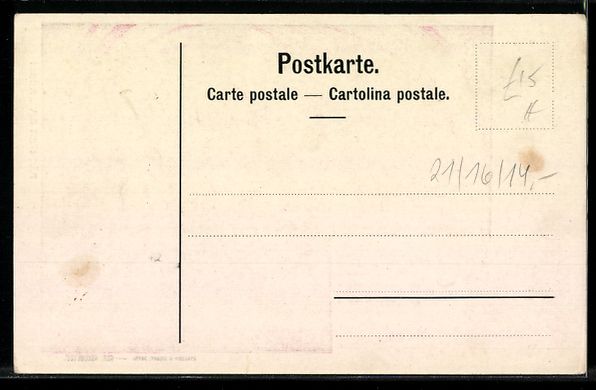 Cartoline postali: Lithographie Bern, Kornhauskeller, Pächter Emil Rubin – Usato da Berlin venduto da bartko-reher 1
