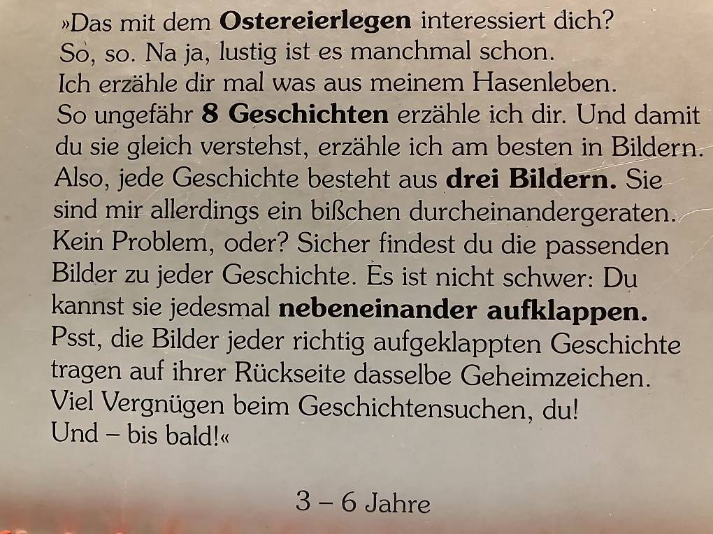 Bücher: Ostergeschichten – Gebraucht aus Bronschhofen von Oggy0 1