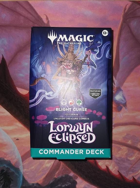 Magic The Gathering Carte collezionabili: Blight Curse Commander Deck – Usato da Muri AG venduto da VinceBR