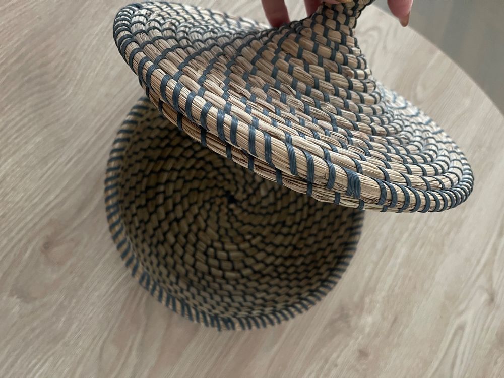 Ikea Deko Korb Rattan geflochten Kaufen auf Ricardo