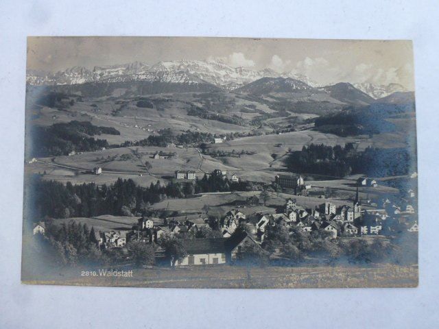 Cartoline postali: Ansichtskarte Waldstatt Appenzell 1919 – Usato da Walkringen venduto da Casablanca777