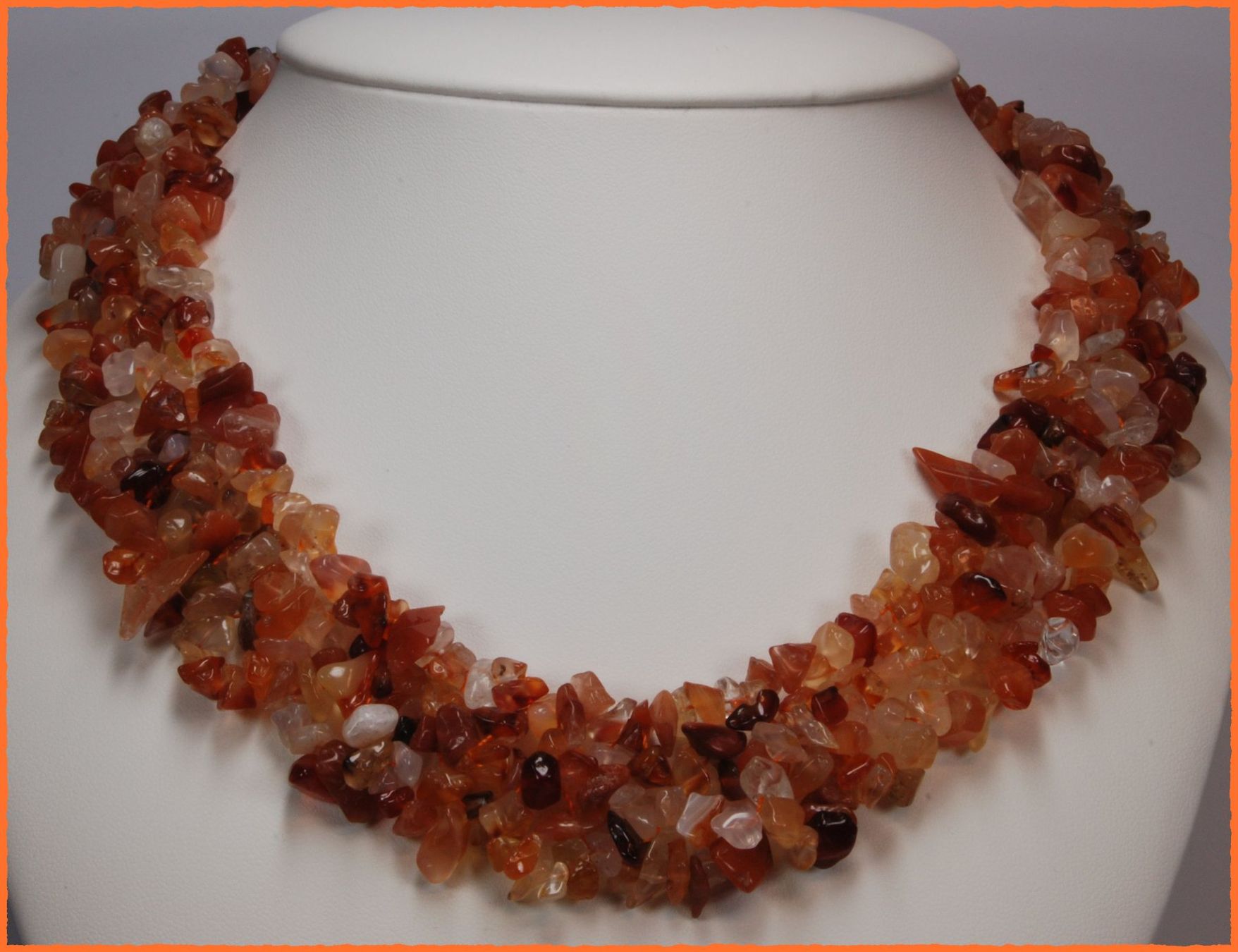 Catenine: ♛ Wunderschönes Achat - Collier  ca. 46cm lang – Nuovo e nell'imballaggio originale da Oberglatt ZH venduto da Hot-Spot