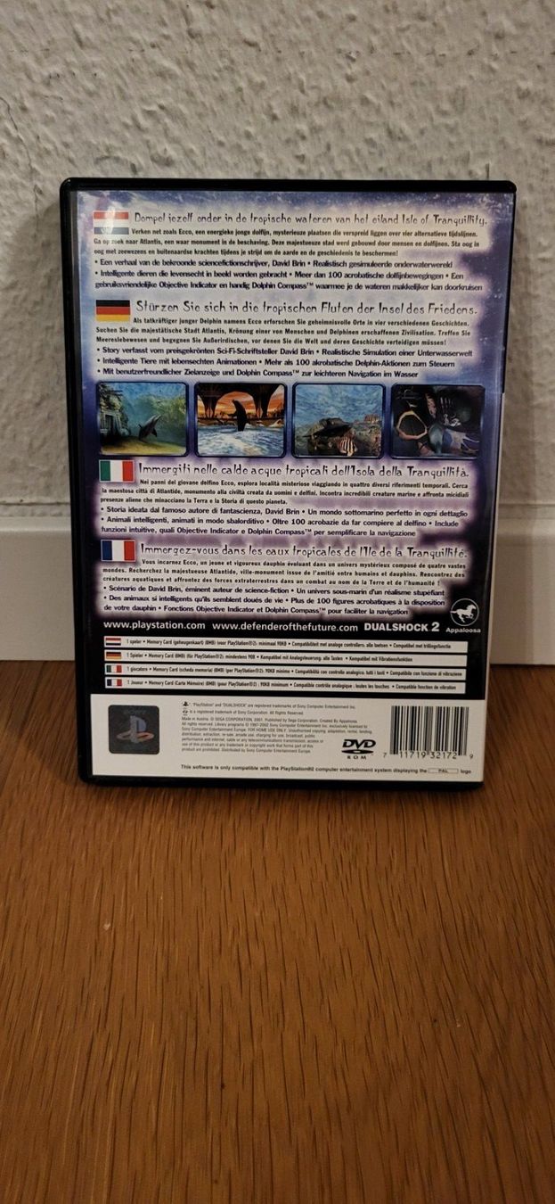 Sony Giochi: PS 2 - Ecco The Dolphin Defender of the Future – Usato da Münsingen venduto da DigitaleSpielecke 1
