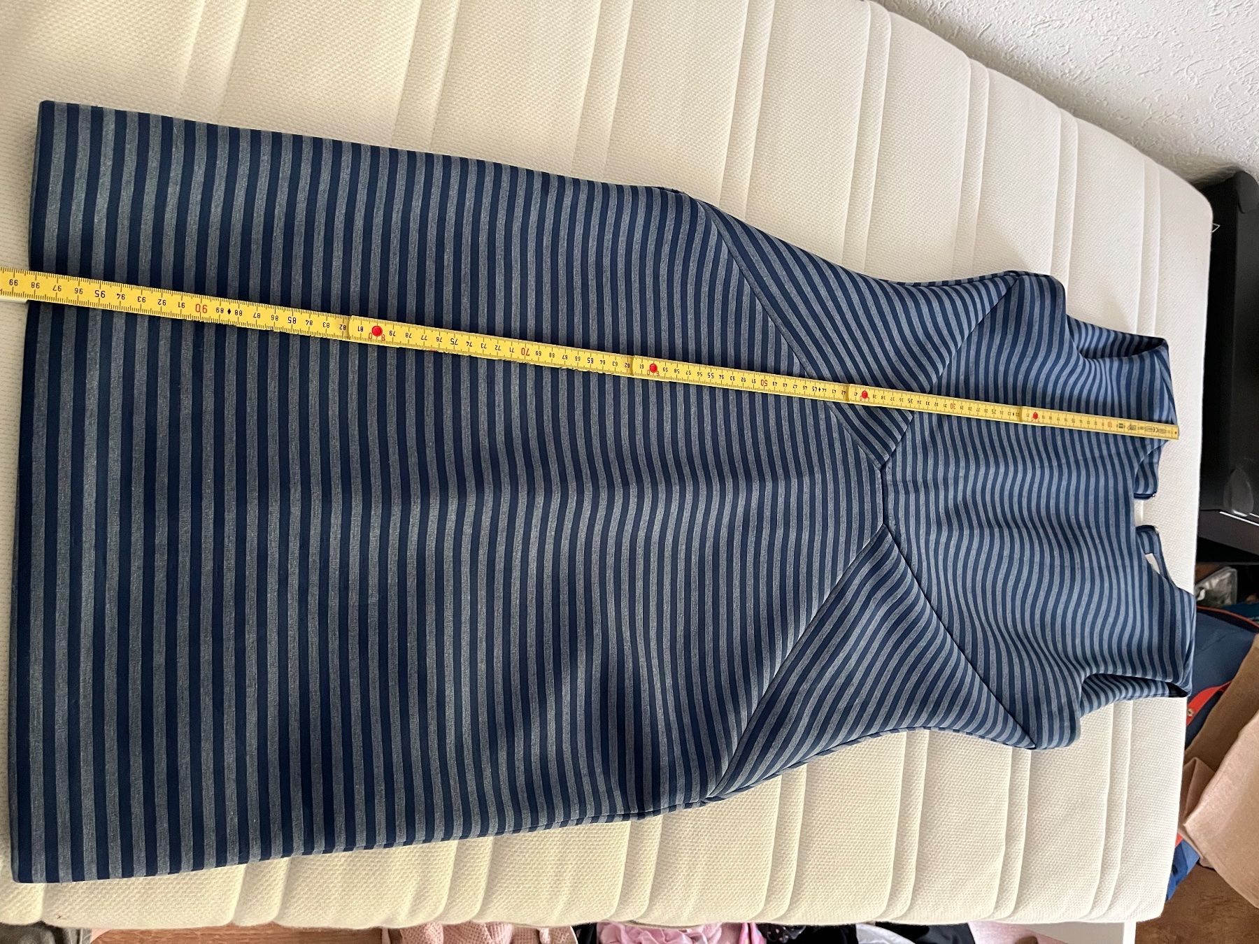 Calvin Klein Vestiti: Calvin Klein Kleid, Gr. S, blau gestreift – Usato da Baar venduto da DealDiHei 2