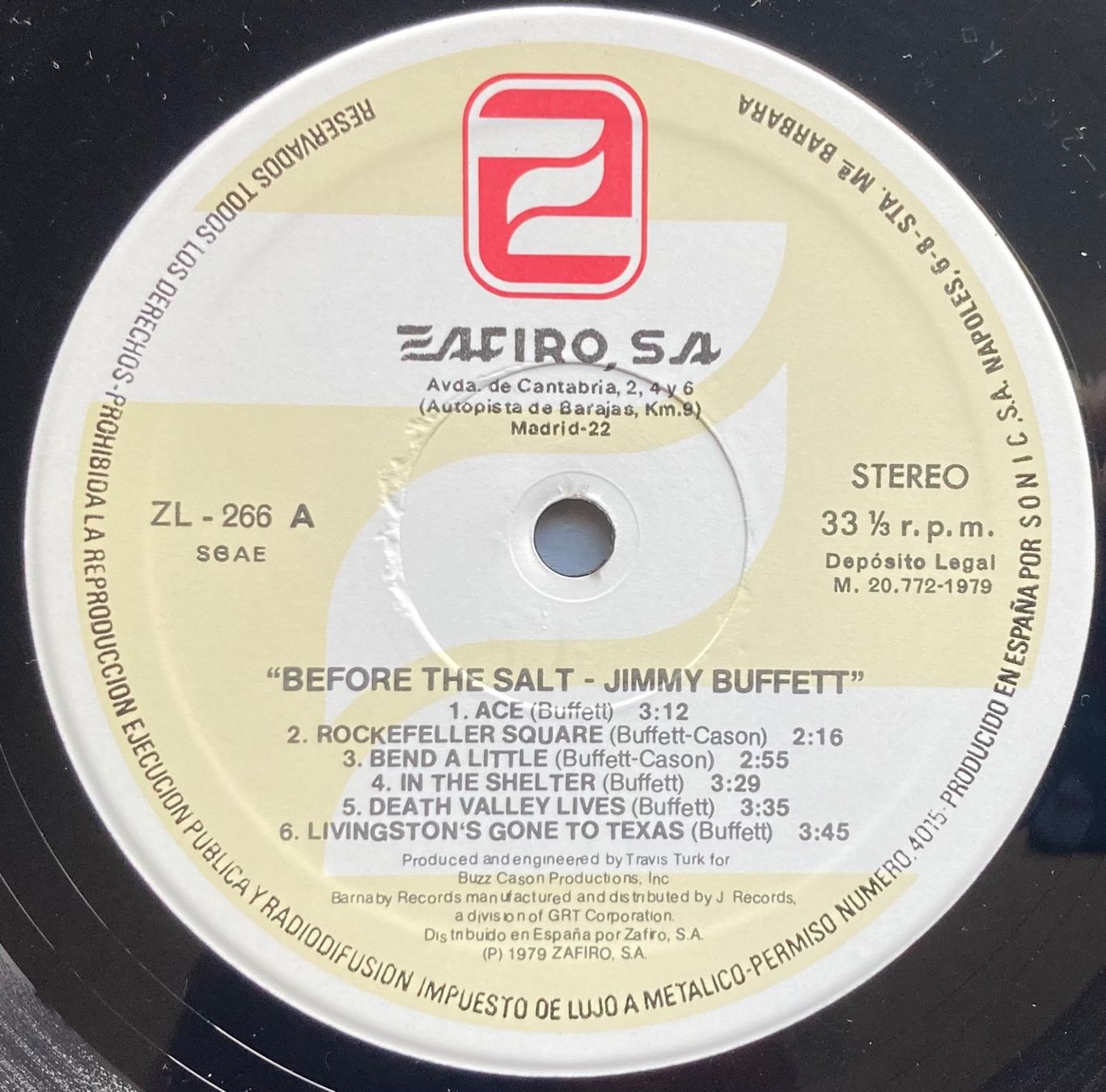 Dischi in vinile: JIMMY BUFFET - BEFORE THE SALT – Usato da Poliez-Pittet venduto da Newtown-Records 2