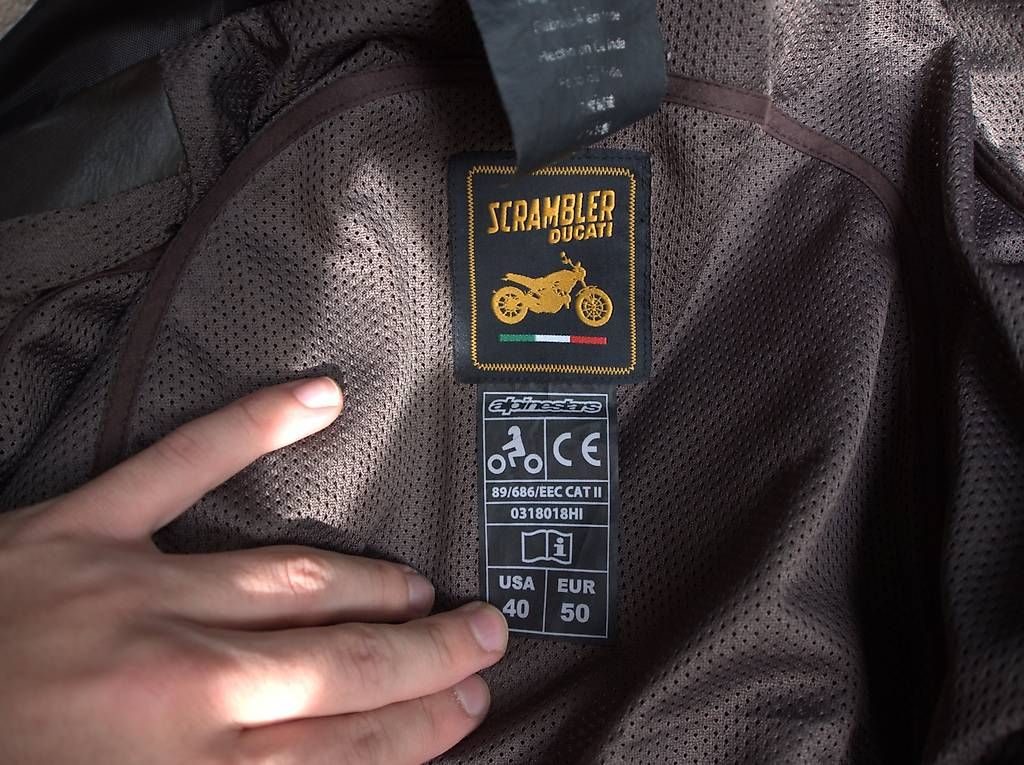 Jacken: Ducati Scrambler Sebring Lederjacke Alpinestars Gr. 50 – Gebraucht aus Zofingen von pak003 4