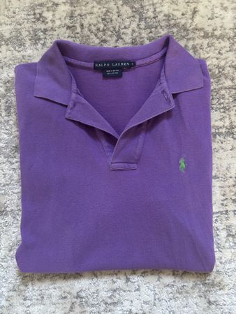 Ralph Lauren Poloshirt, Lila, Grösse S