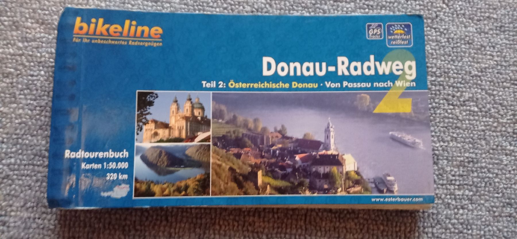 Bücher: Radtourenbuch "Donau-Radweg" – Gebraucht aus Maienfeld von Alpenblume12