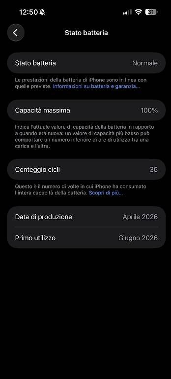 Telefoni cellulari / Smartphones: iPhone 17 Pro Max 512Gb Cosmic Orange – Usato da Sementina venduto da d5d_n9mn 4