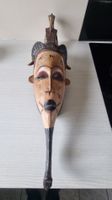 Masque africain authentique, sculpture en bois exotique 🎭