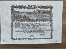 Historisches Dokument  4/300 Stadt St. Gallen