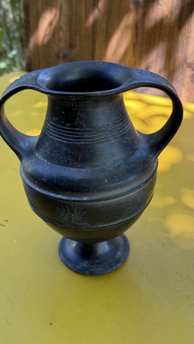 Vasi & Recipienti: Amphoriskos etruskisch Bucchero nero – Usato da Riedholz venduto da Frettchen63 3