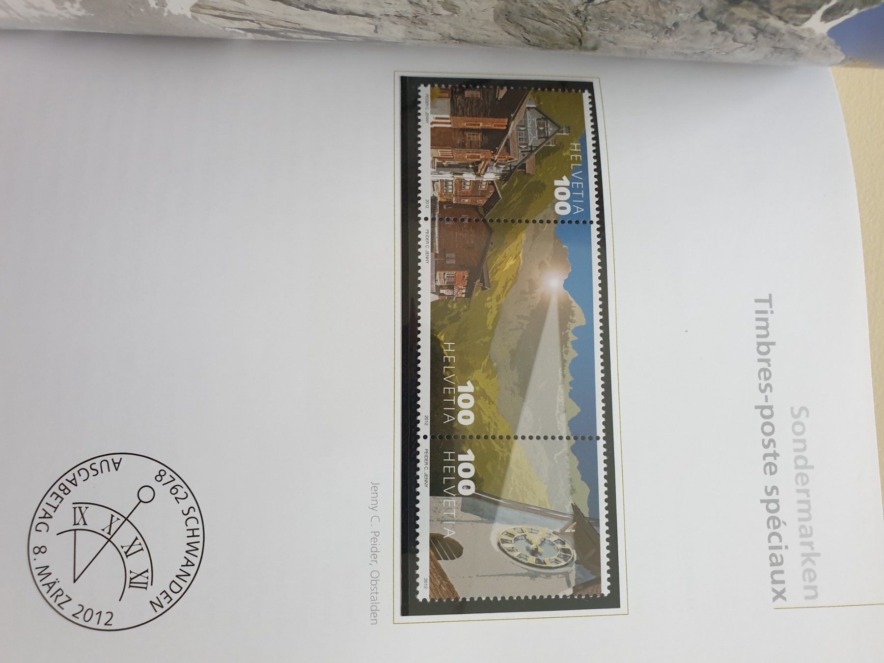 Alle Briefmarken: Jahresbuch CH Briefmarken 2012 postfrisch vollständig top – Neu (gemäss Beschreibung) aus Frauenfeld von Kasico 4