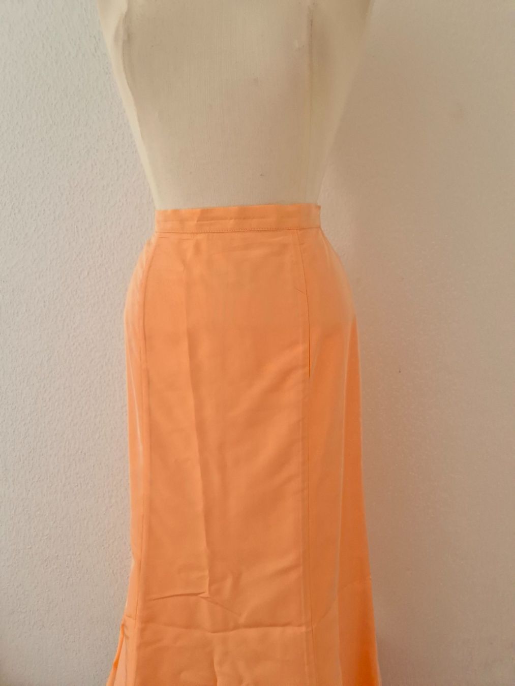 Gonne: ROCK MAXIROCK DESIGNER BASIC 36 S APRICOT TOP ZU BLUSE – Nuovo (secondo la descrizione) da Elsau venduto da the-colorful-side 4