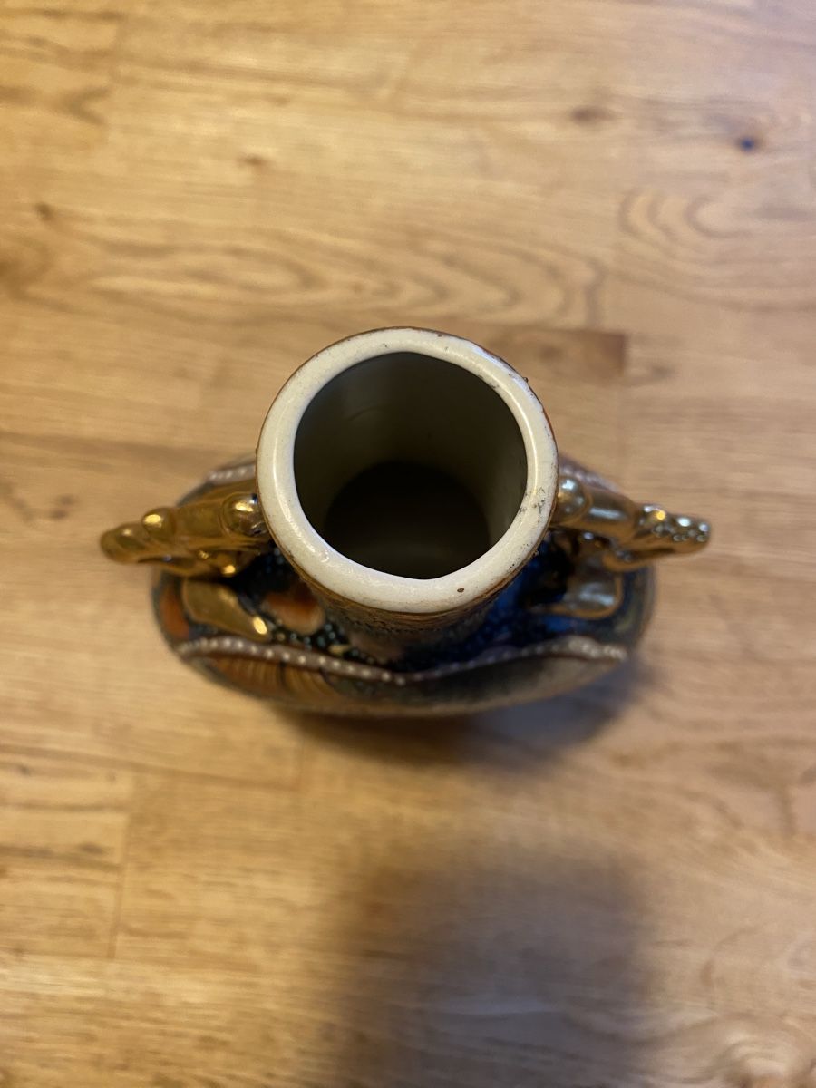 Vasen & Gefässe: Asiatische Vase Satsuma Style – Gebraucht aus Flawil von Naphtali 4