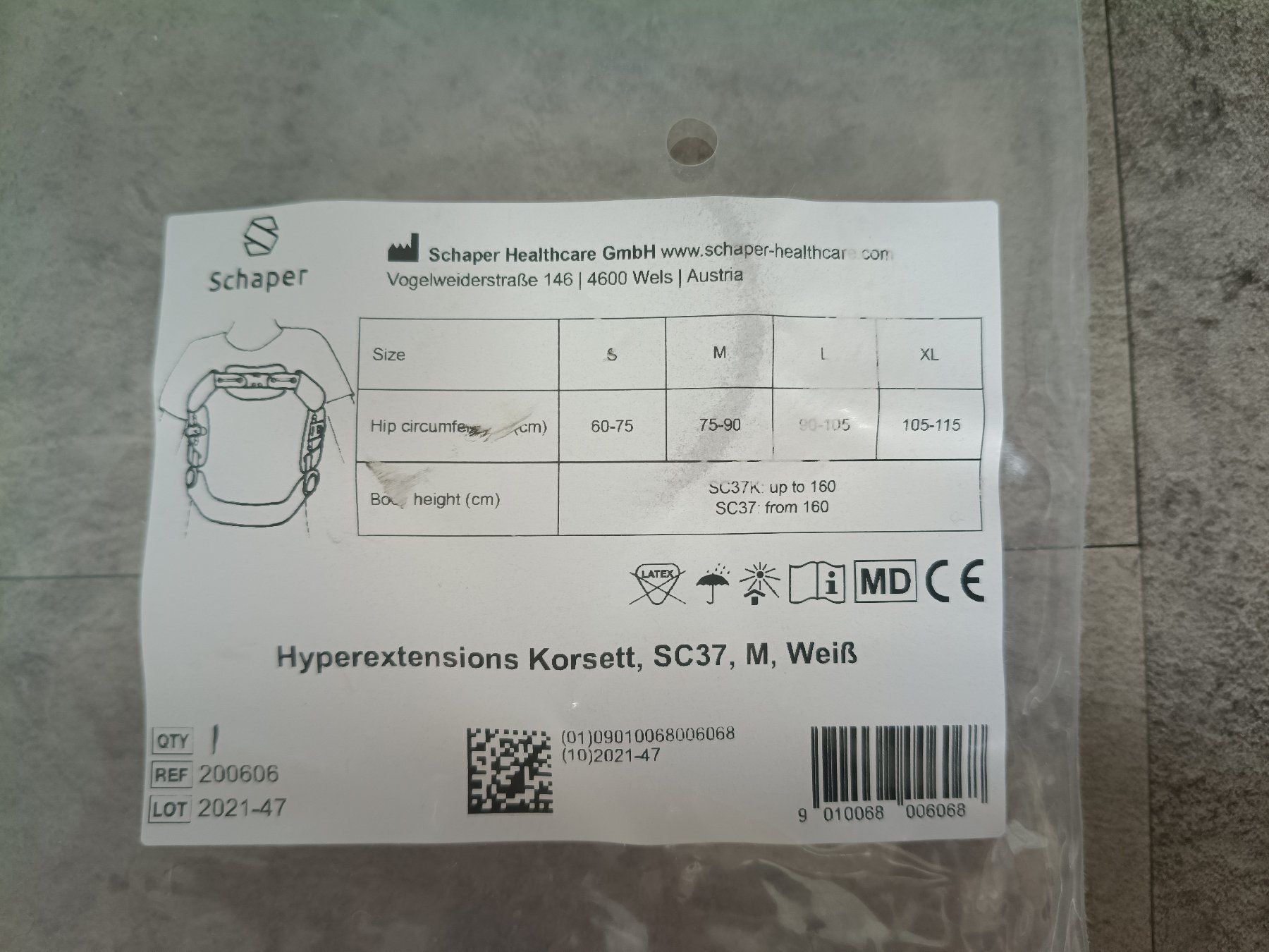 Appareils médicaux: Hyperextensions Korsett – Neuf (Voir description) à Wetzikon ZH par LegoKoenig 4