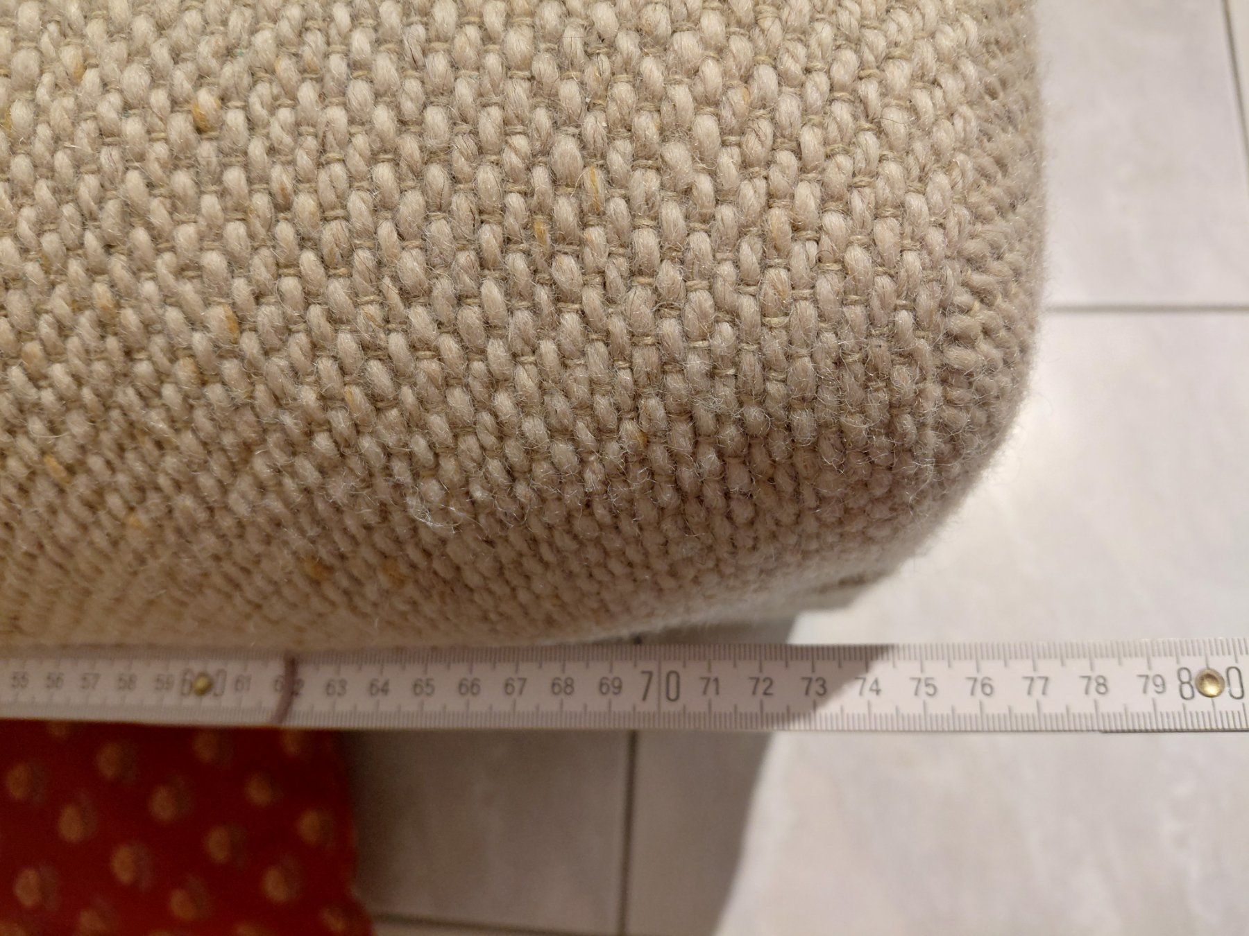 Divani: Federkern-Sofa - aus Naturwolle – Usato da Klingnau venduto da Schindmaster 5