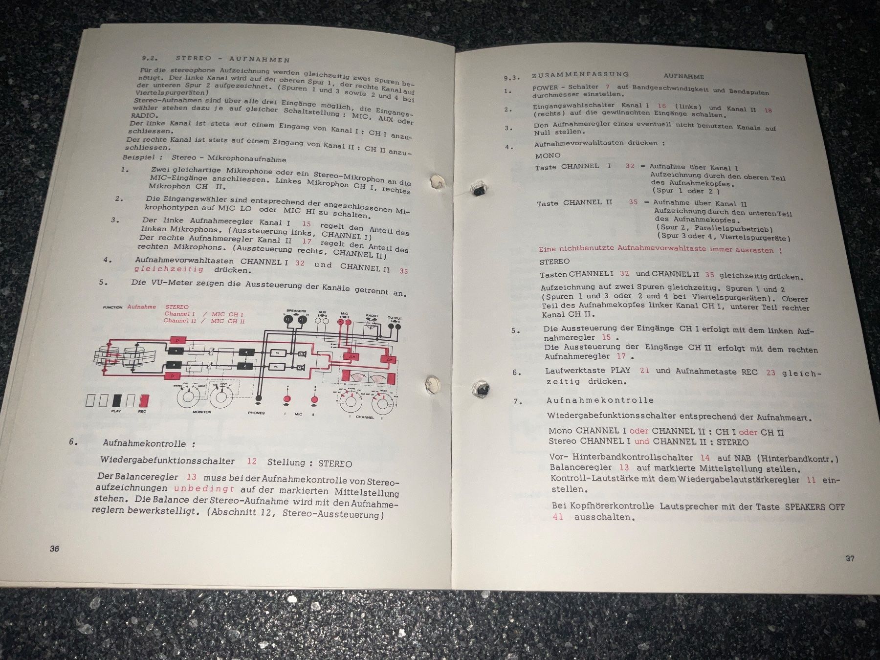 Revox Apparecchi a nastro: ReVox A 77 Handbuch – Usato da Langenthal venduto da RronJora 2