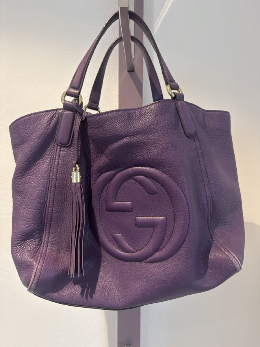 Gucci Taschen für Damen: Gucci Soho Tote purple – Gebraucht aus Liestal von amaroque