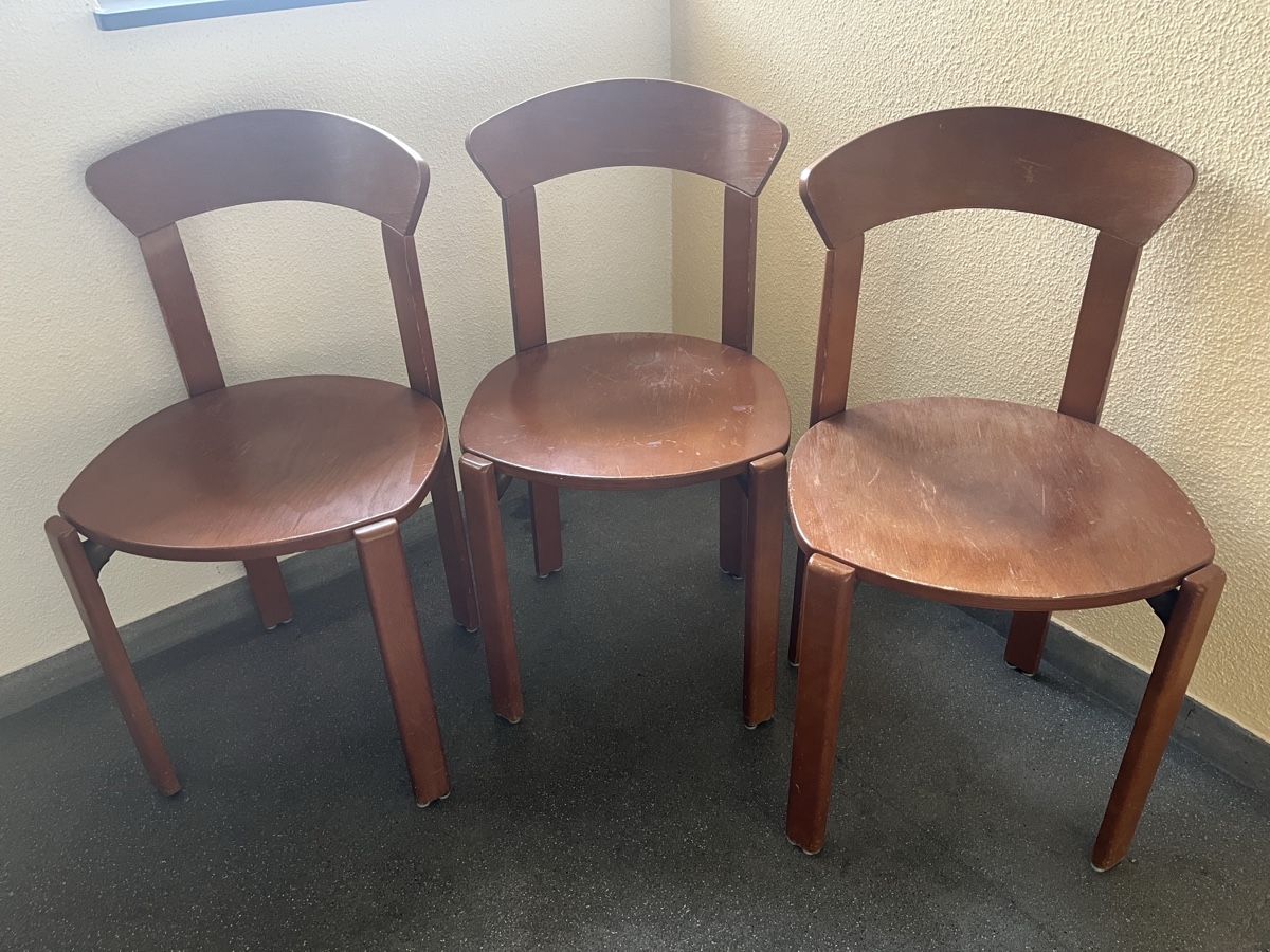 Dietiker Chaises: 3er set Bruno Rey / Dietiker – D'occasion à Zürich par du_bois