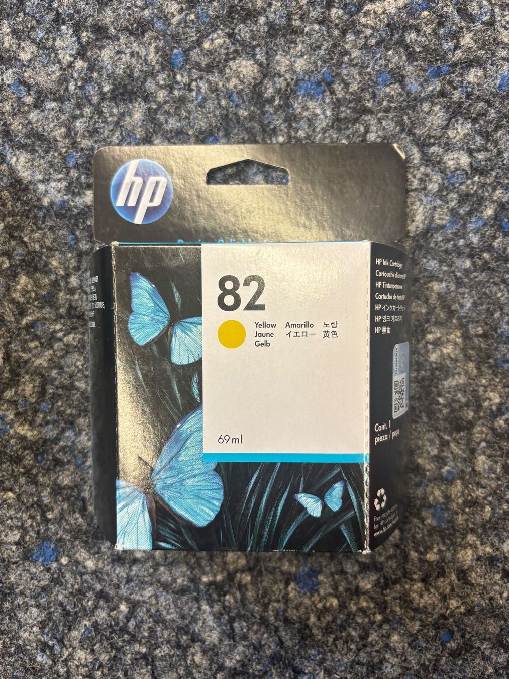 Hewlett Packard Cartucce per stampanti & toner: HP 82 yellow – Nuovo e nell'imballaggio originale da Aarau venduto da ric_j2fq