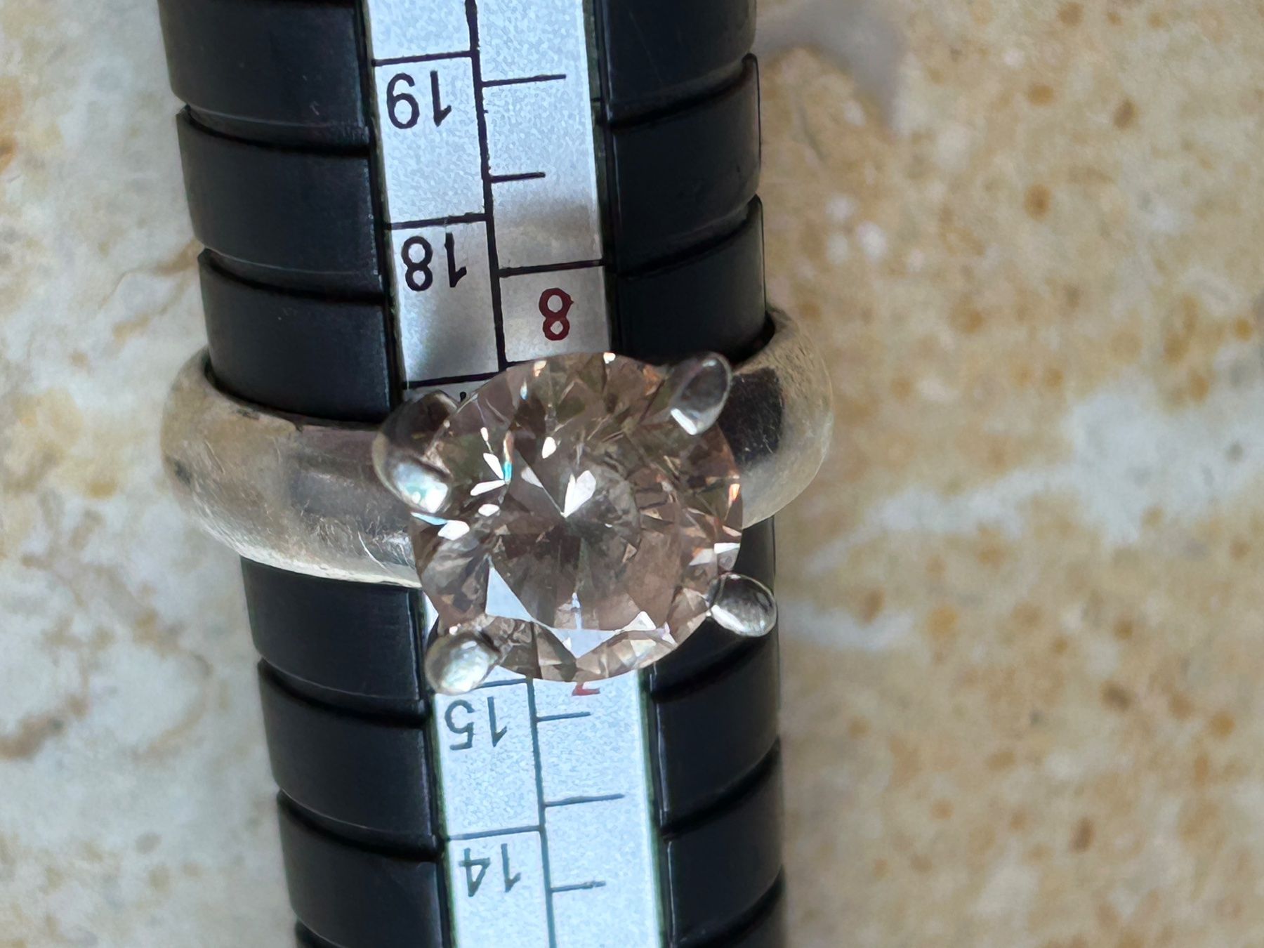 Anelli: Silberring WEDDING mit Zirkonia Gr. 56 – Usato da Dittingen venduto da Bijoubelle 4