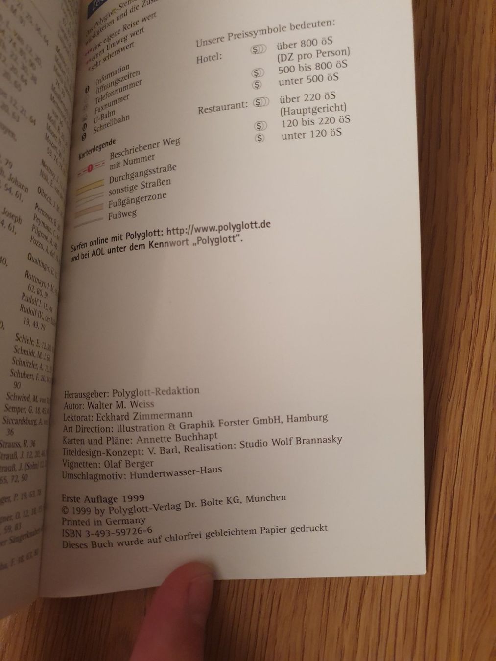 Libri: Polyglott Reiseführer Wien – Usato da Bern venduto da NilsMosi 3