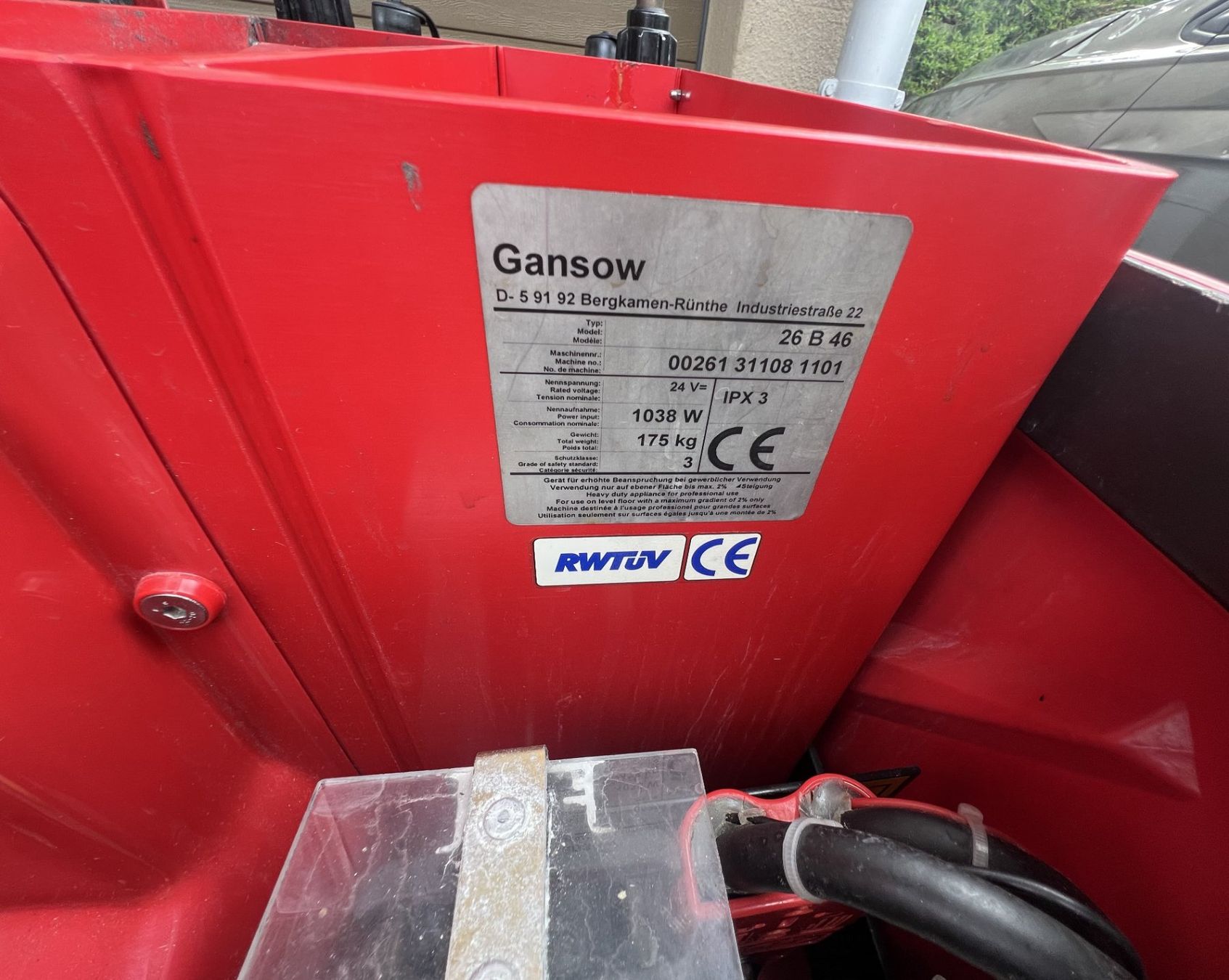 Tutte le macchine: Gansow	26 B 46 – Usato da Bäch SZ venduto da inf_js5h 5