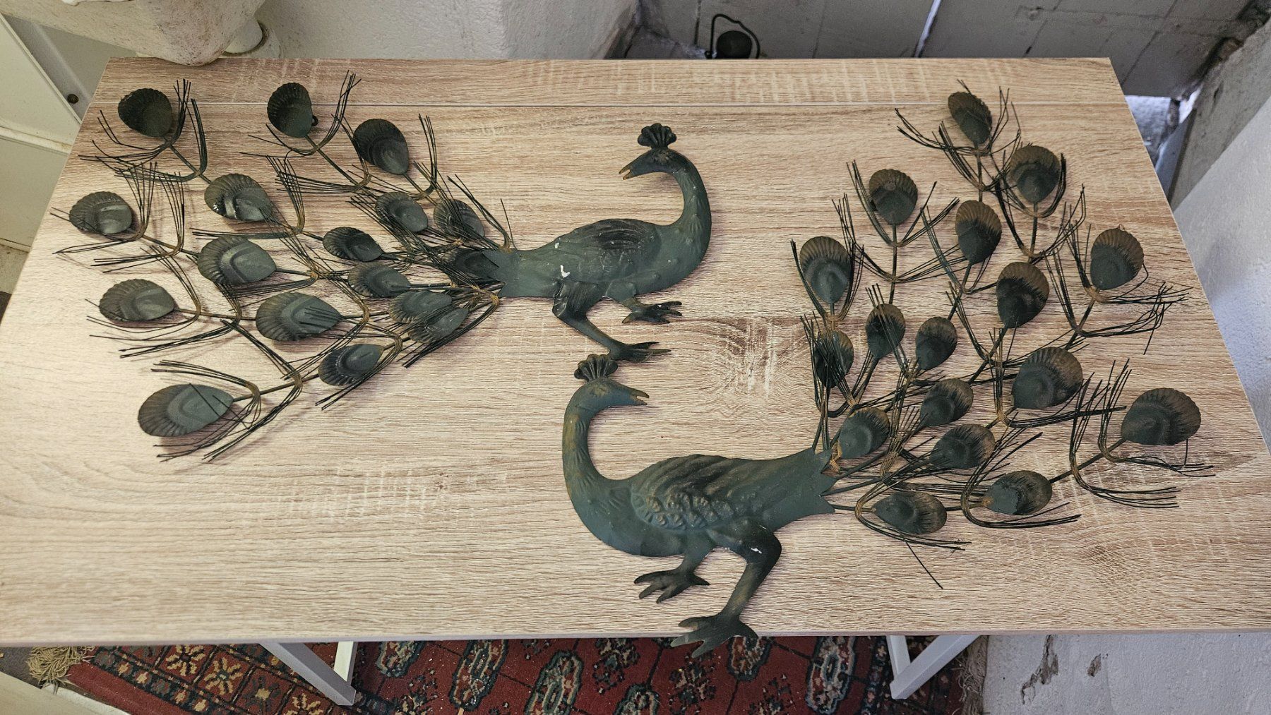Tutte le decorazioni: 2 decorazioni da appendere al muro "pavoni" – Usato da Melano venduto da H-Sara
