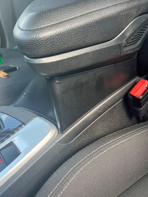 Alcantara Armlehnen-Kissen Für Mercedes GLC X254 - Mittelkonsole Upgrade In Schwarz