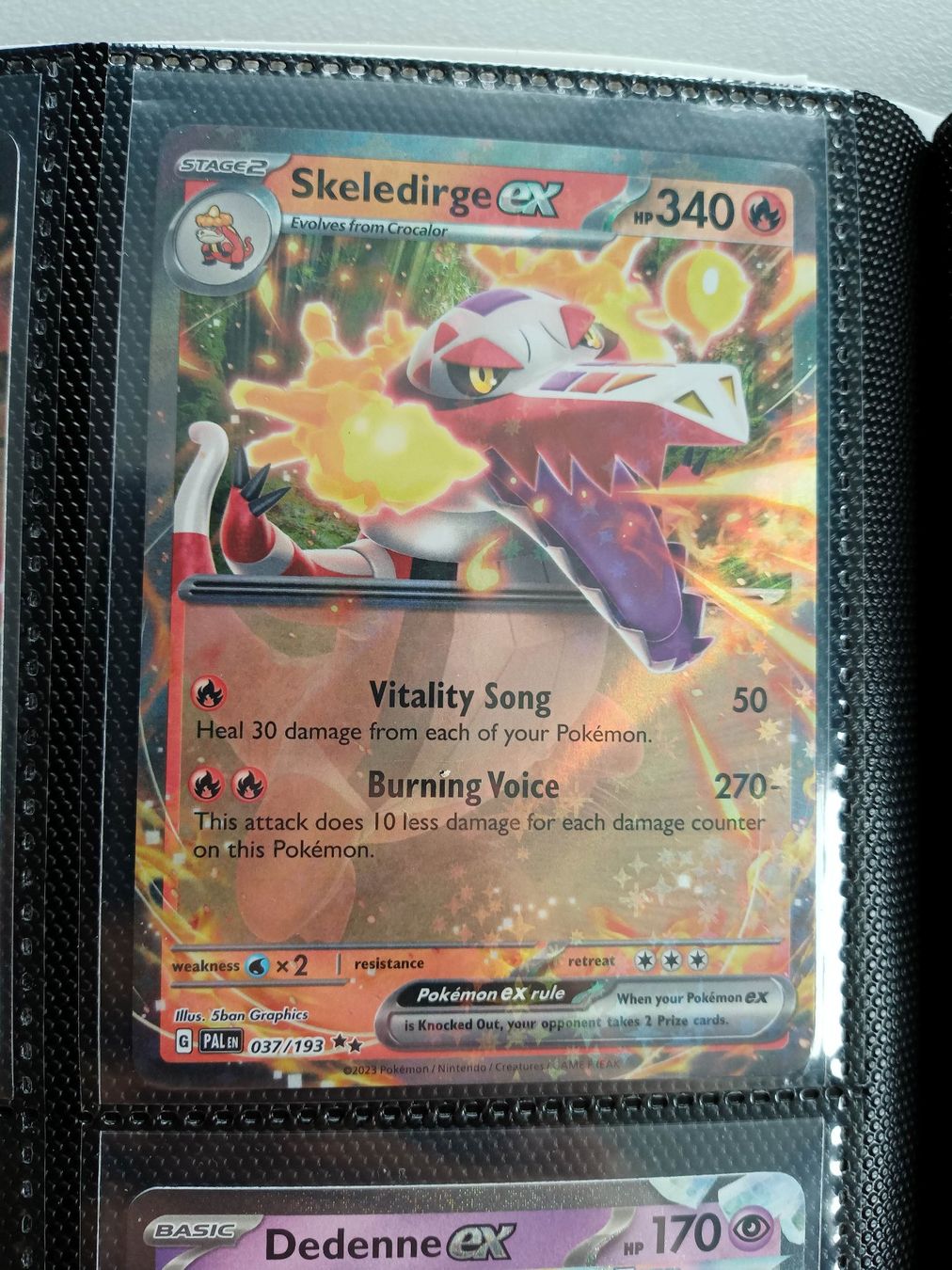 Pokémon Carte collezionabili: Skeledirge ex – Usato da Altstätten SG venduto da GGsGameshop