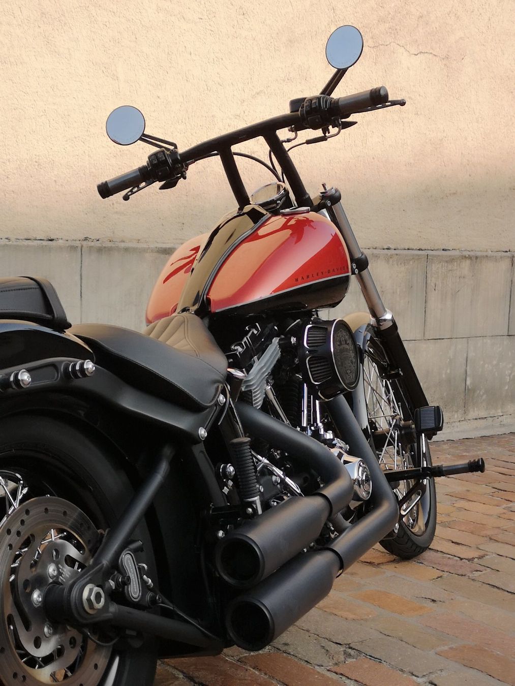 Harley-Davidson Chopper: Harley-Davidson Softail Blackline FXS custom ABS – Gebraucht aus Monnaz von sdmt016 2