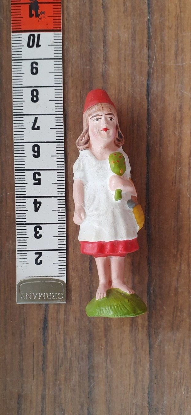 Statuette: Figur Rotkäppchen + Wolf – Usato da Mörschwil venduto da lindaswunderkiste 6