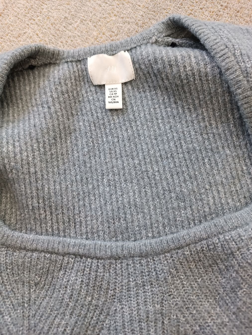 H&M Maglioni & Felpe: PULL H&M VERT DE GRIS XS – Nuovo (secondo la descrizione) da Sierre venduto da shirley04 3