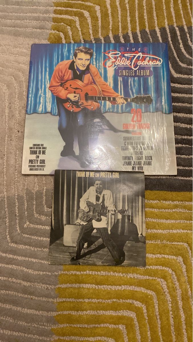 Dischi in vinile: Eddie Cochran Singles Album  – Usato da Zürich venduto da alt-eisen