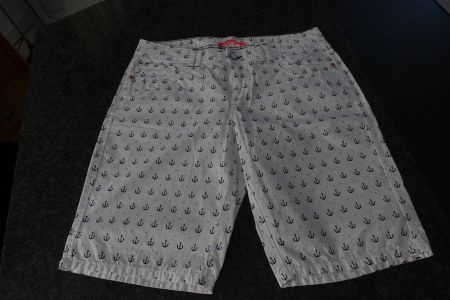 Sommer-Shorts, mediterraner Look, Street One, 38, neuwertig