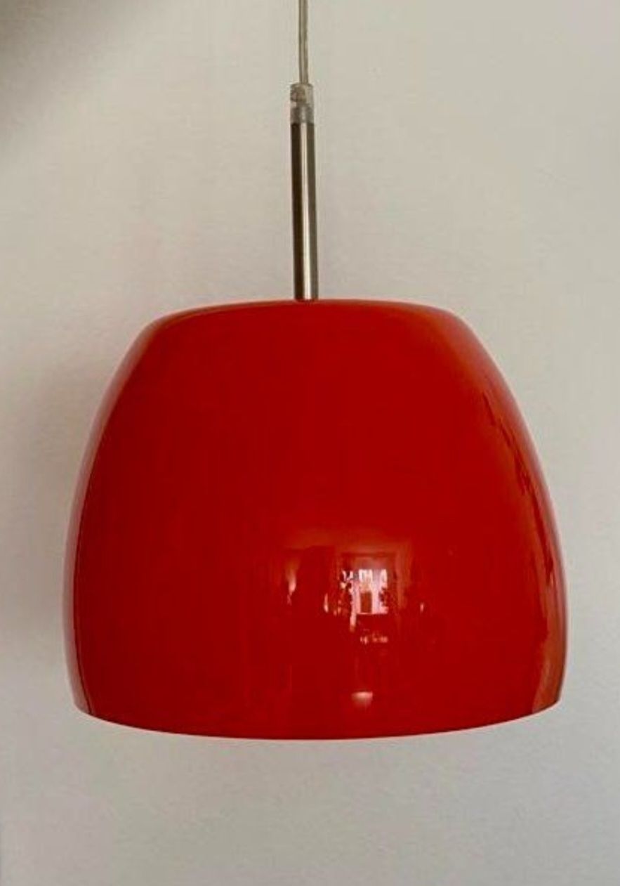 Lampadari & plafoniere: PRISMA Orange Pendant Ceiling Lamp – Usato da Zürich venduto da seconda_chance 1