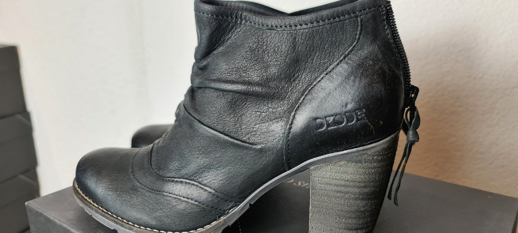 Scarpe da donna: Dkode Leder Stiefeletten Lp:149fr Gr 37 – Nuovo e nell'imballaggio originale da Uerkheim venduto da Justi.y 3