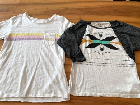 ROXY 2 super coole T-Shirt / Top Gr. S