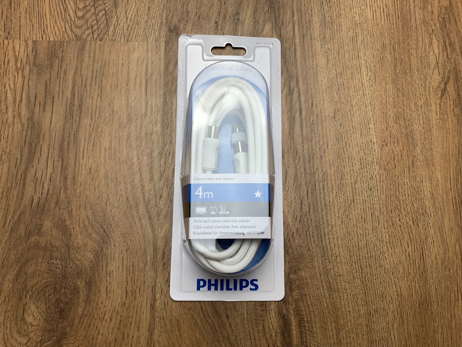 Cavi: Tv Fernseh Kabel 4m Philips – Nuovo e nell'imballaggio originale da Hallau venduto da R.R.91
